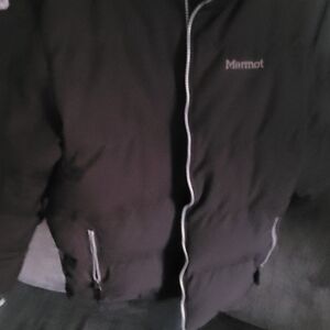 Marmot Youth Boy Dark Gray Puffer Jacket